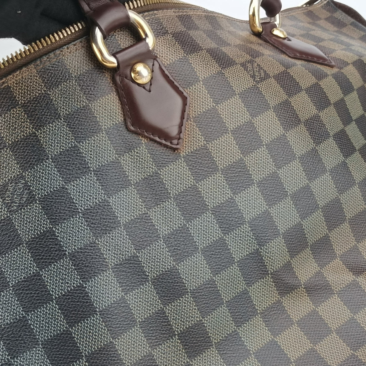 Secondhand Louis Vuitton Saleya MM Ebene Damier canvas N51182 handbag | stylenewstar