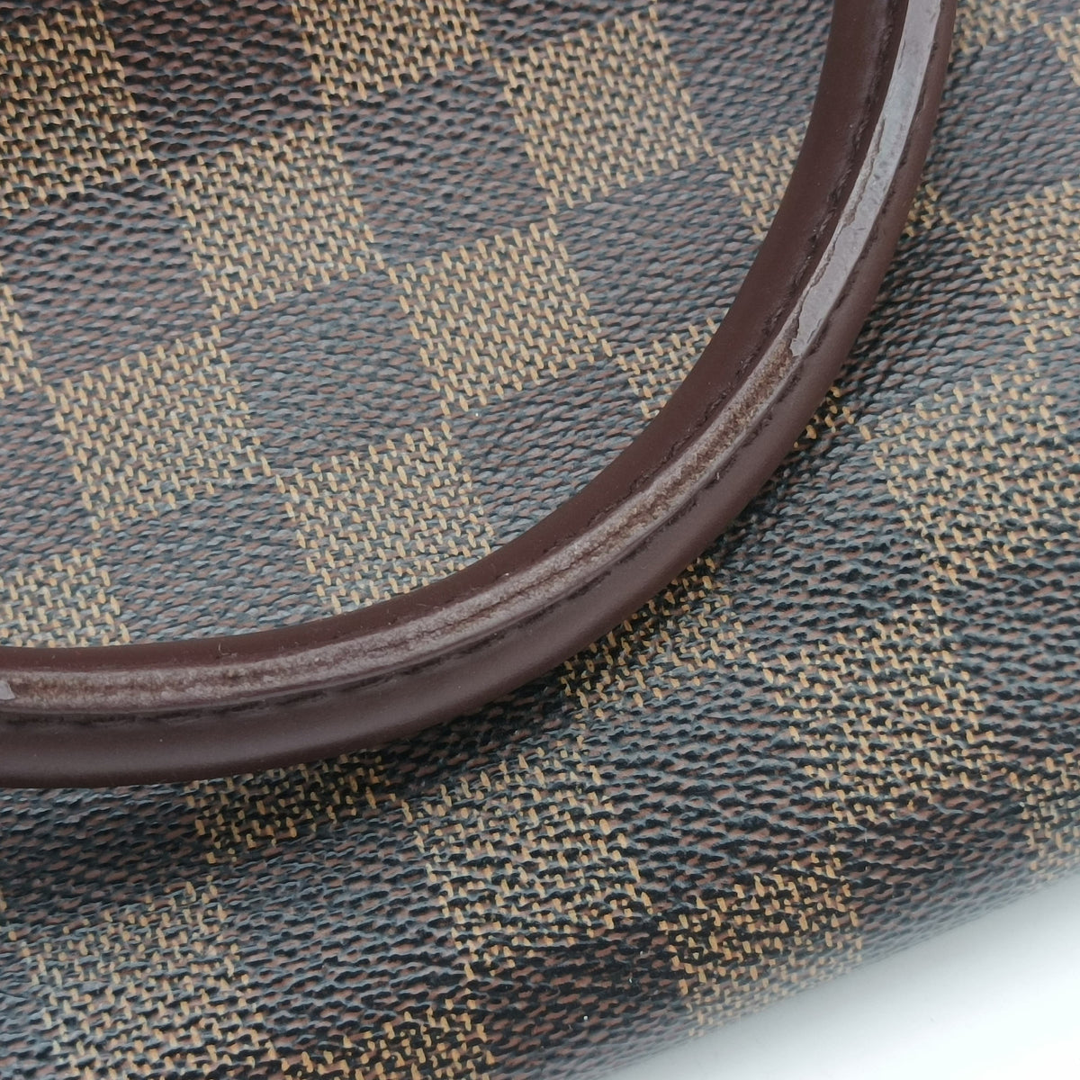 Secondhand Louis Vuitton Saleya MM Ebene Damier canvas N51182 handbag | stylenewstar