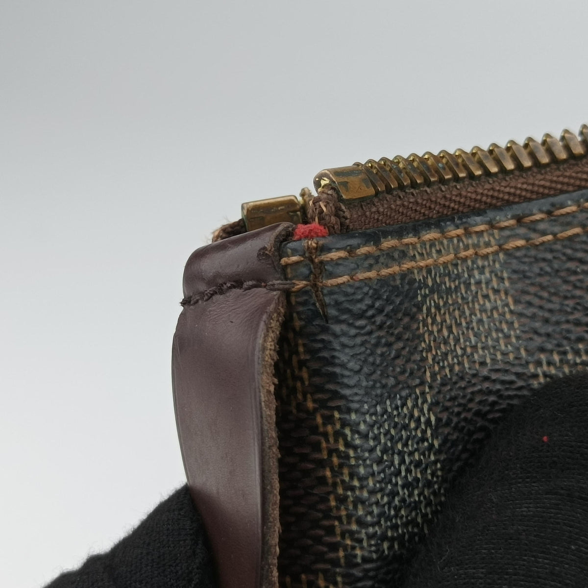 Secondhand Louis Vuitton Saleya MM Ebene Damier canvas N51182 handbag | stylenewstar