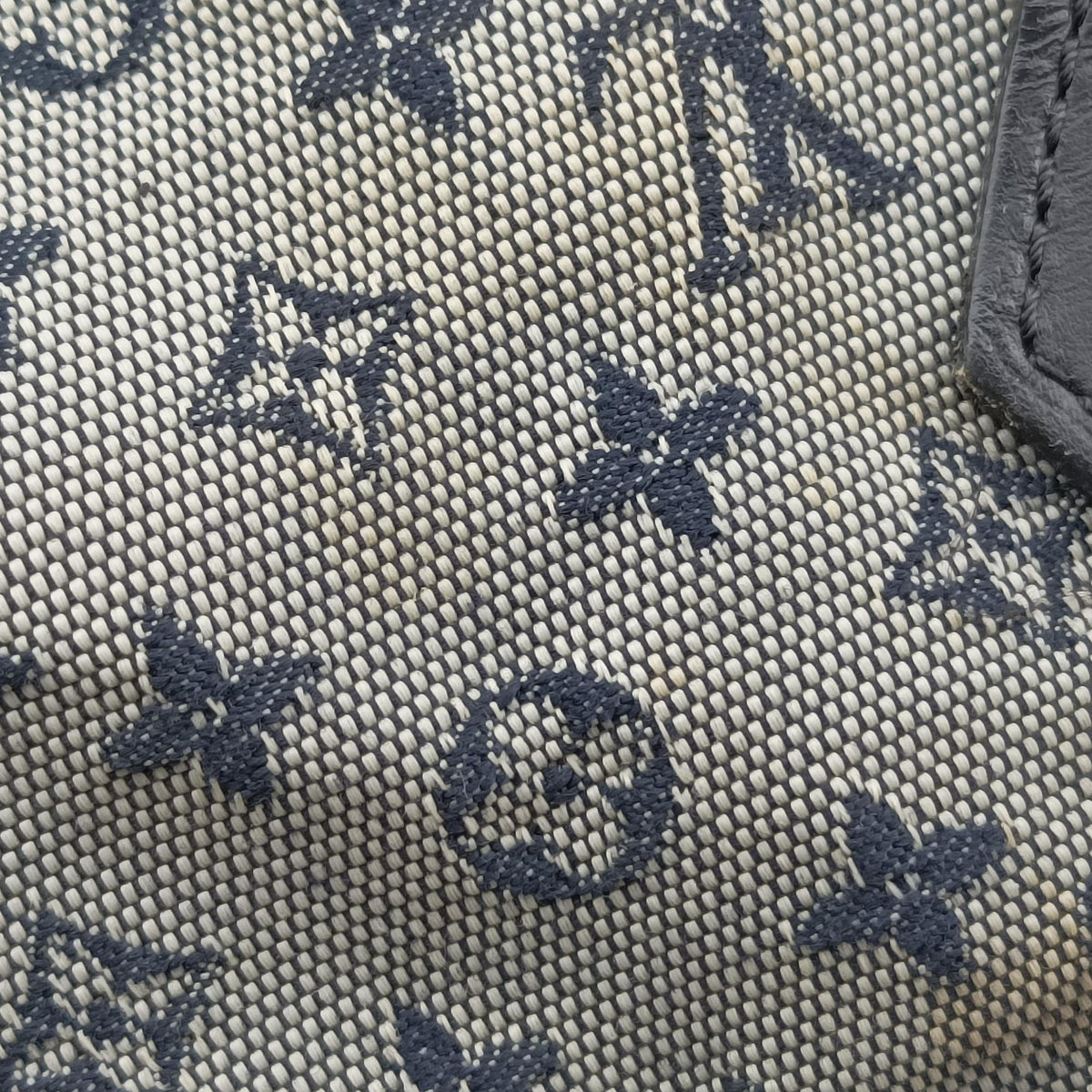 Vintage Louis Vuitton Monogram Mini Alma Long Navy × Gray Canvas × Leather M92303 handbag | stylenewstar
