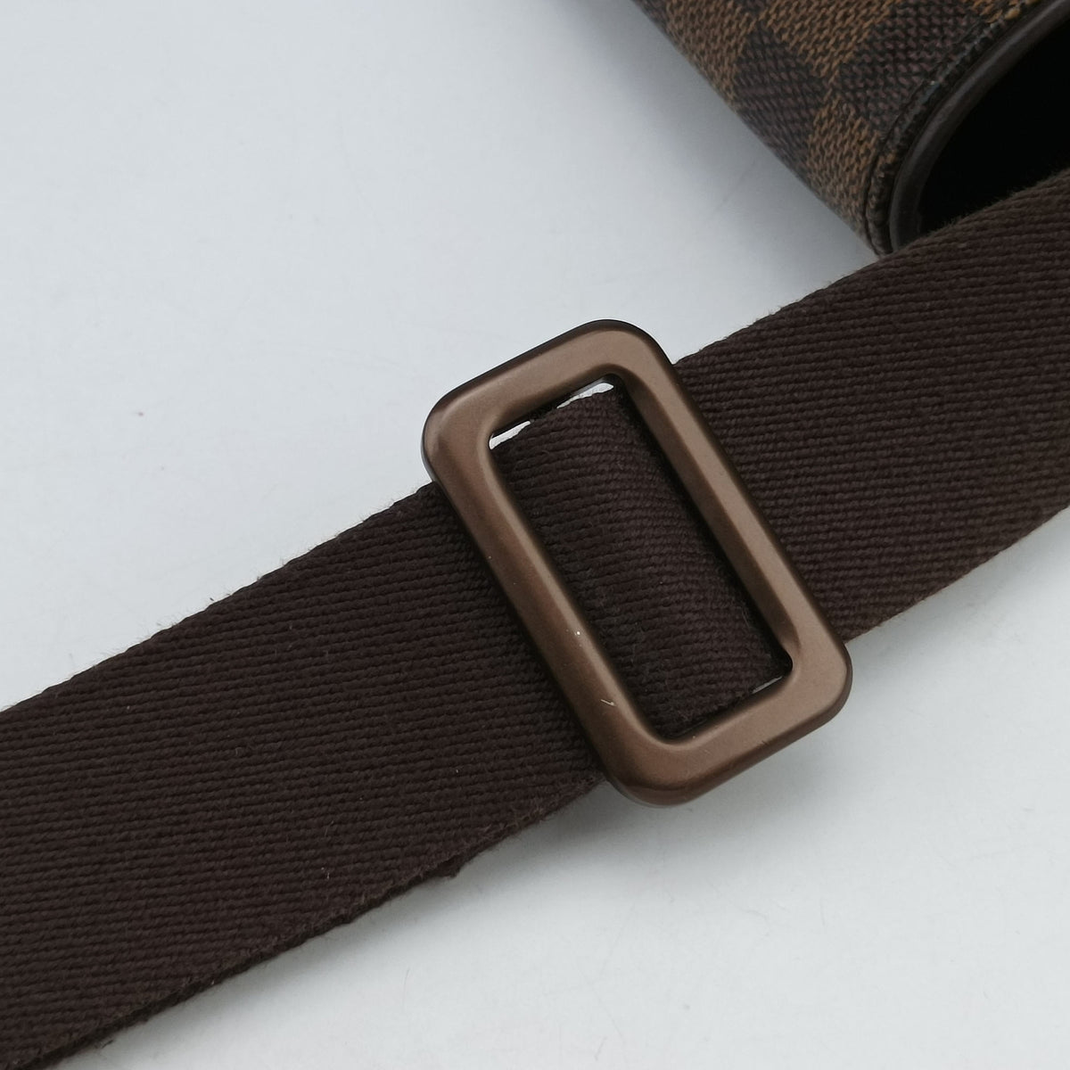 Pre-owned Louis Vuitton BROOKLYN MM EBENE Damier Canvas N51211 shoulderbag | stylenewstar