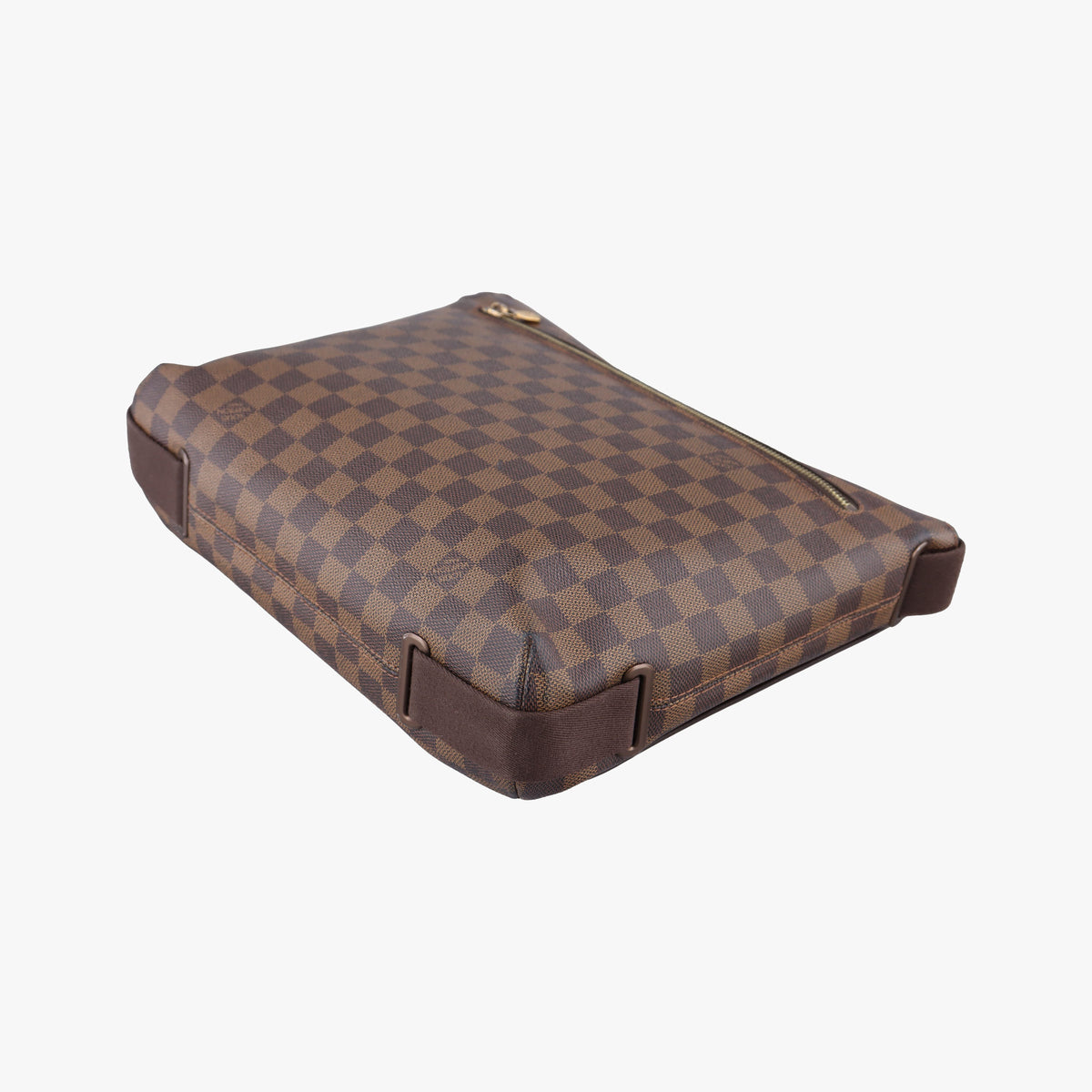 Pre-owned Louis Vuitton BROOKLYN MM EBENE Damier Canvas N51211 shoulderbag | stylenewstar
