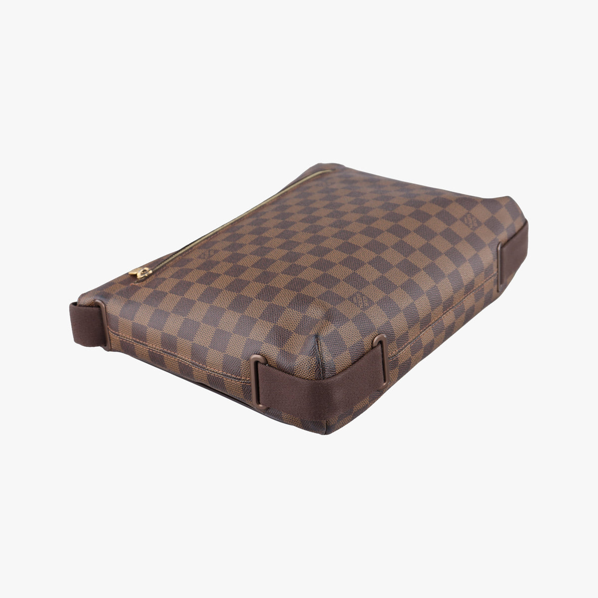 Pre-owned Louis Vuitton BROOKLYN MM EBENE Damier Canvas N51211 shoulderbag | stylenewstar