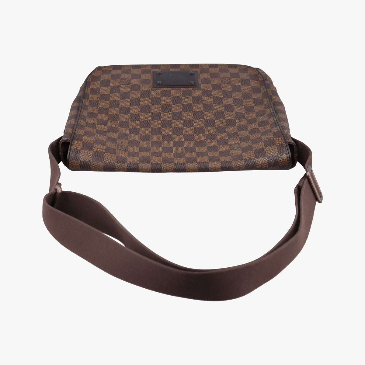Pre-owned Louis Vuitton BROOKLYN MM EBENE Damier Canvas N51211 shoulderbag | stylenewstar