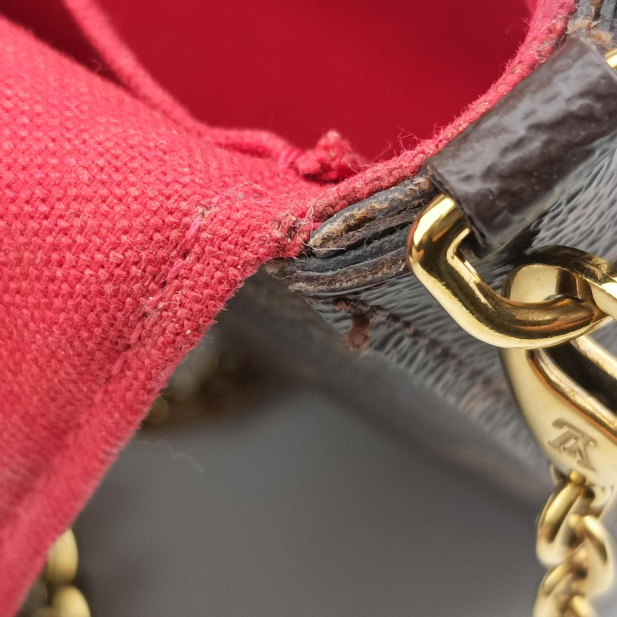 Vintage Louis Vuitton Felicie Pochette Brown×Multicolor Monogram Canvas M62145 shoulderbag | stylenewstar