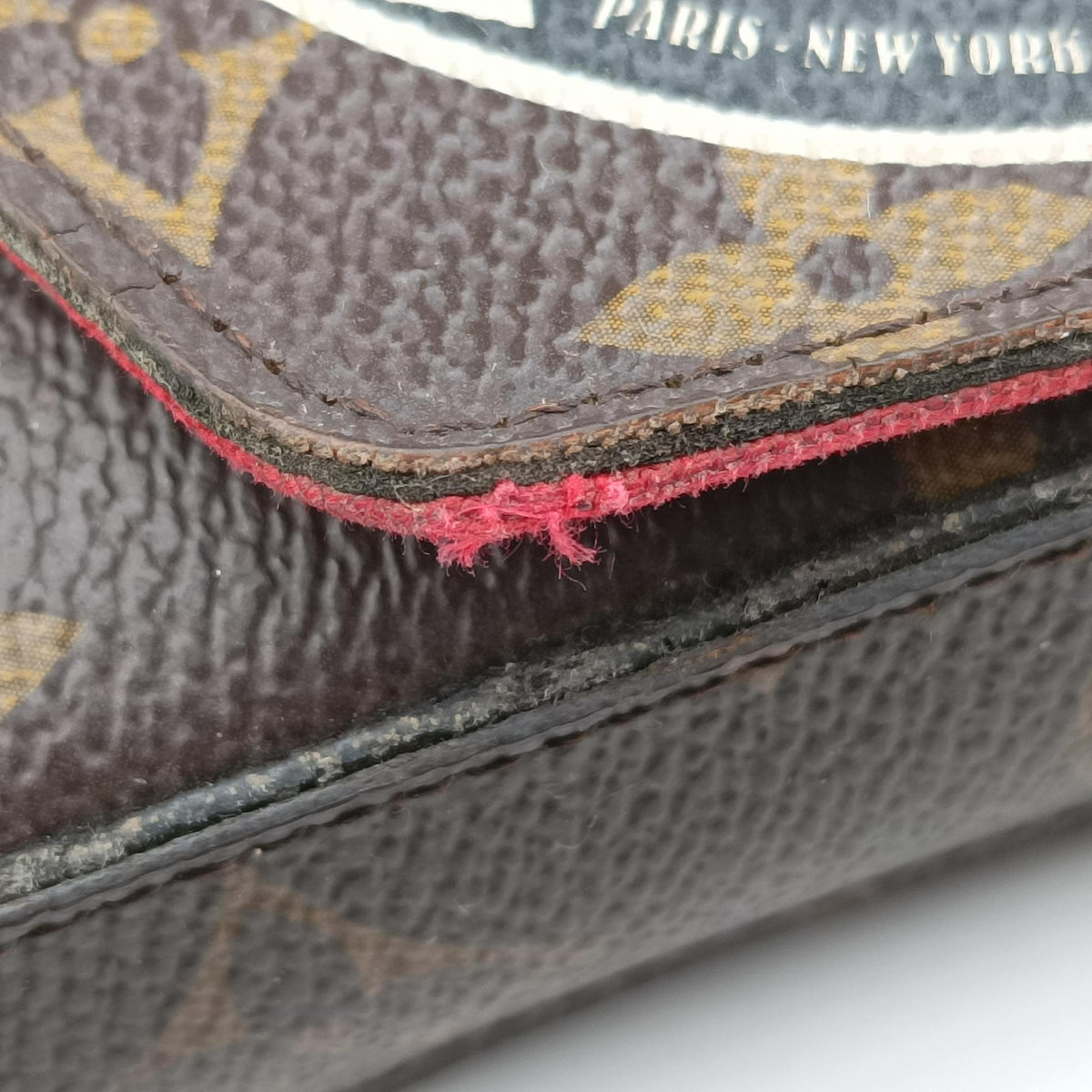 Vintage Louis Vuitton Felicie Pochette Brown×Multicolor Monogram Canvas M62145 shoulderbag | stylenewstar