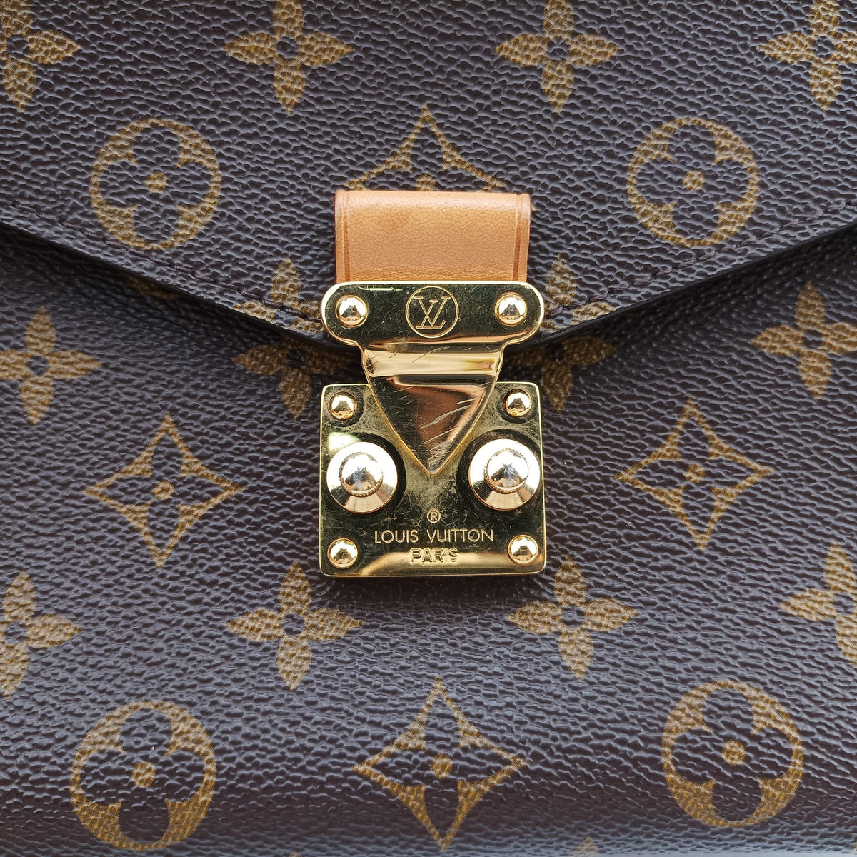 Pre-owned Louis Vuitton Pochette Metis MM Brown Monogram Canvas M44875 shoulderbag | stylenewstar