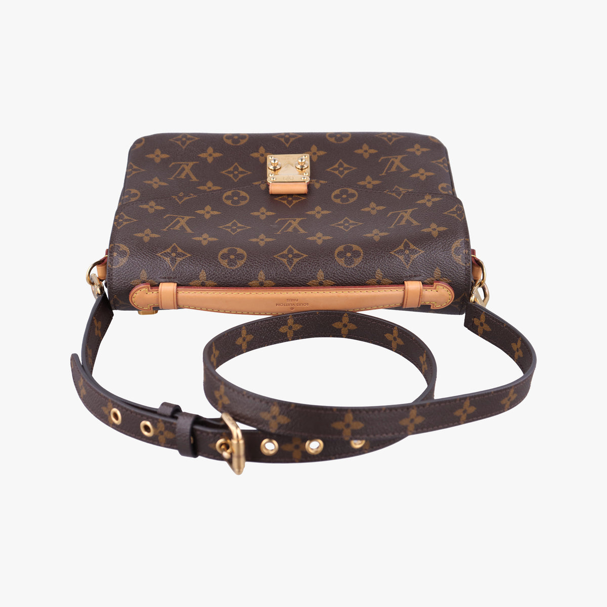 Pre-owned Louis Vuitton Pochette Metis MM Brown Monogram Canvas M44875 shoulderbag | stylenewstar