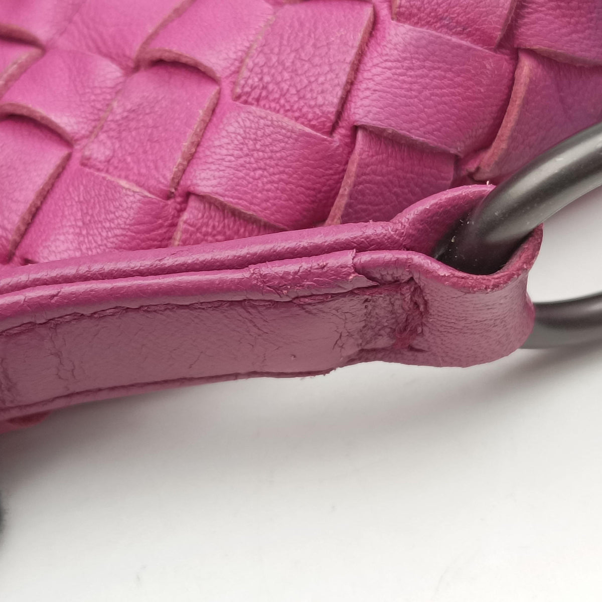 Secondhand Bottega Veneta Intrecciato Purple lambskin  shoulderbag | stylenewstar