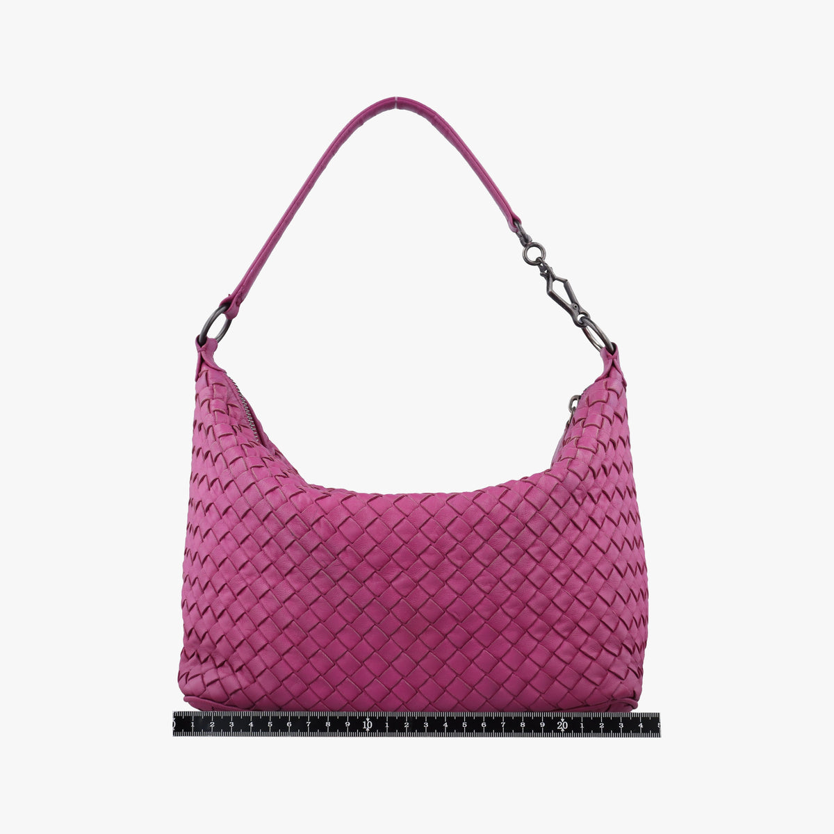 Secondhand Bottega Veneta Intrecciato Purple lambskin  shoulderbag | stylenewstar