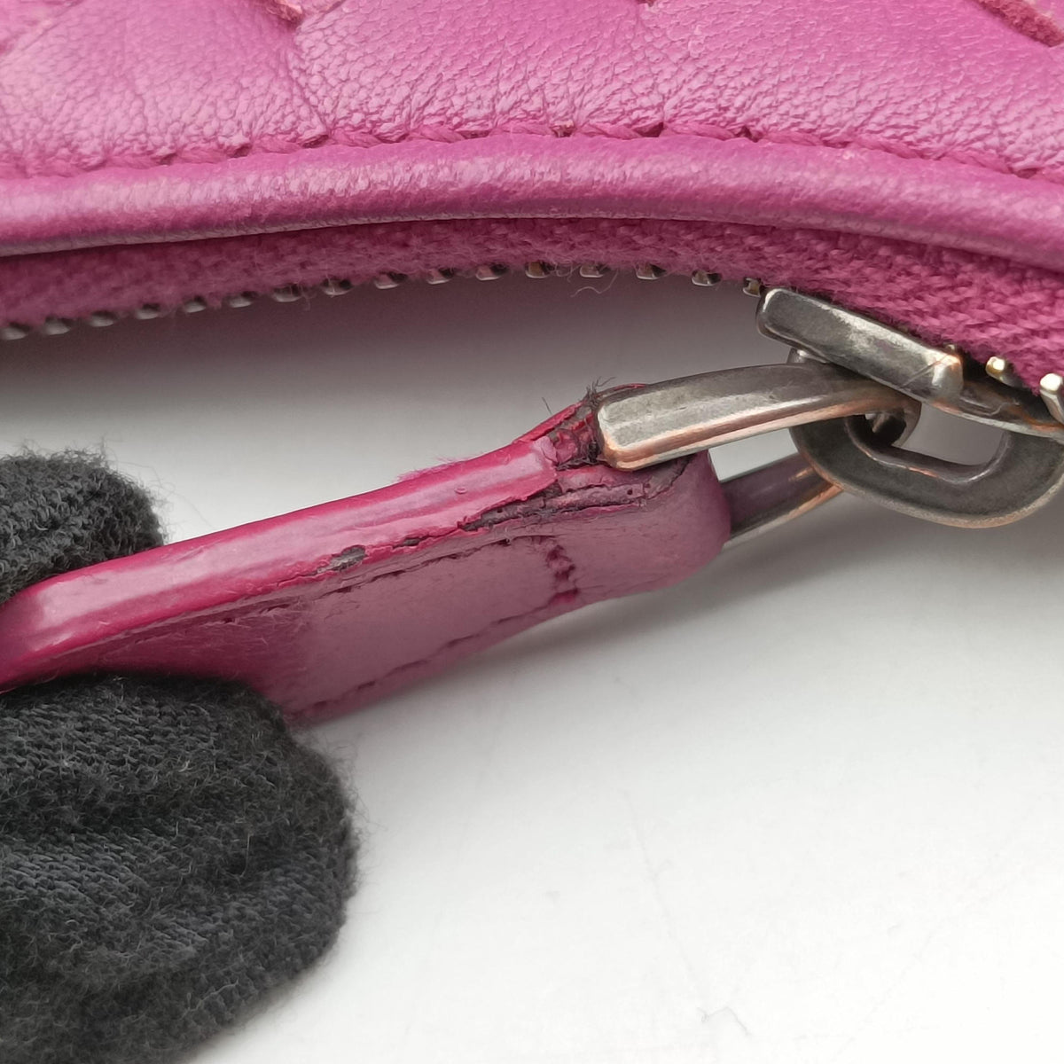 Secondhand Bottega Veneta Intrecciato Purple lambskin  shoulderbag | stylenewstar