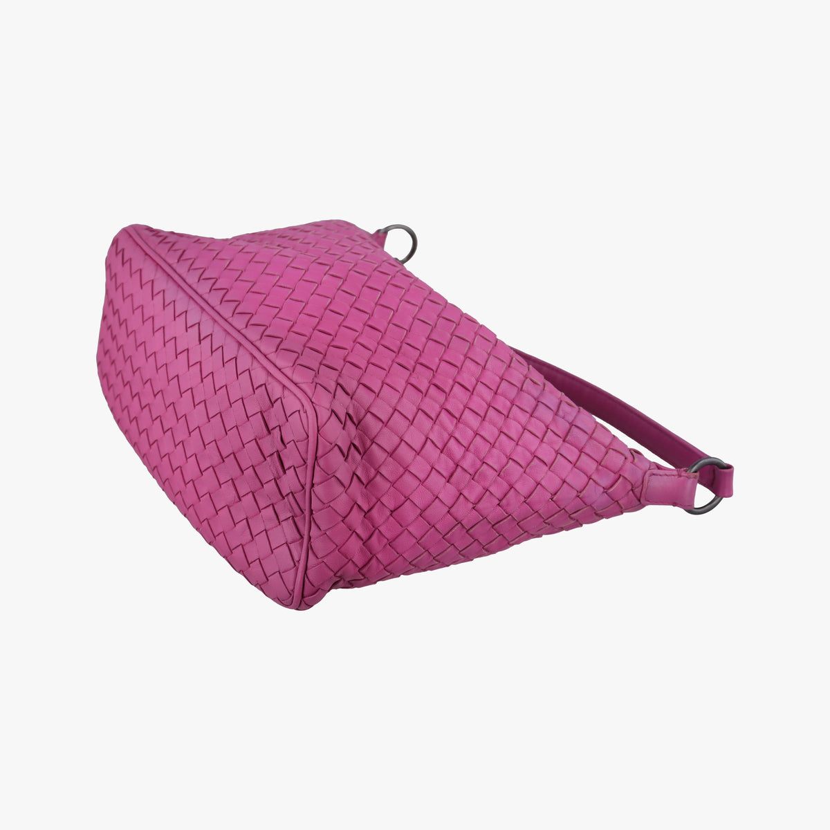 Secondhand Bottega Veneta Intrecciato Purple lambskin  shoulderbag | stylenewstar