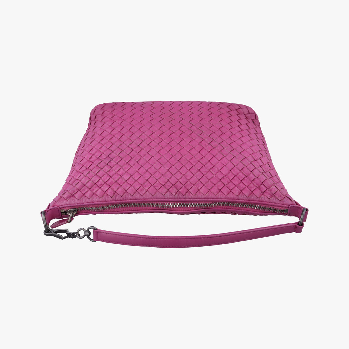 Secondhand Bottega Veneta Intrecciato Purple lambskin  shoulderbag | stylenewstar