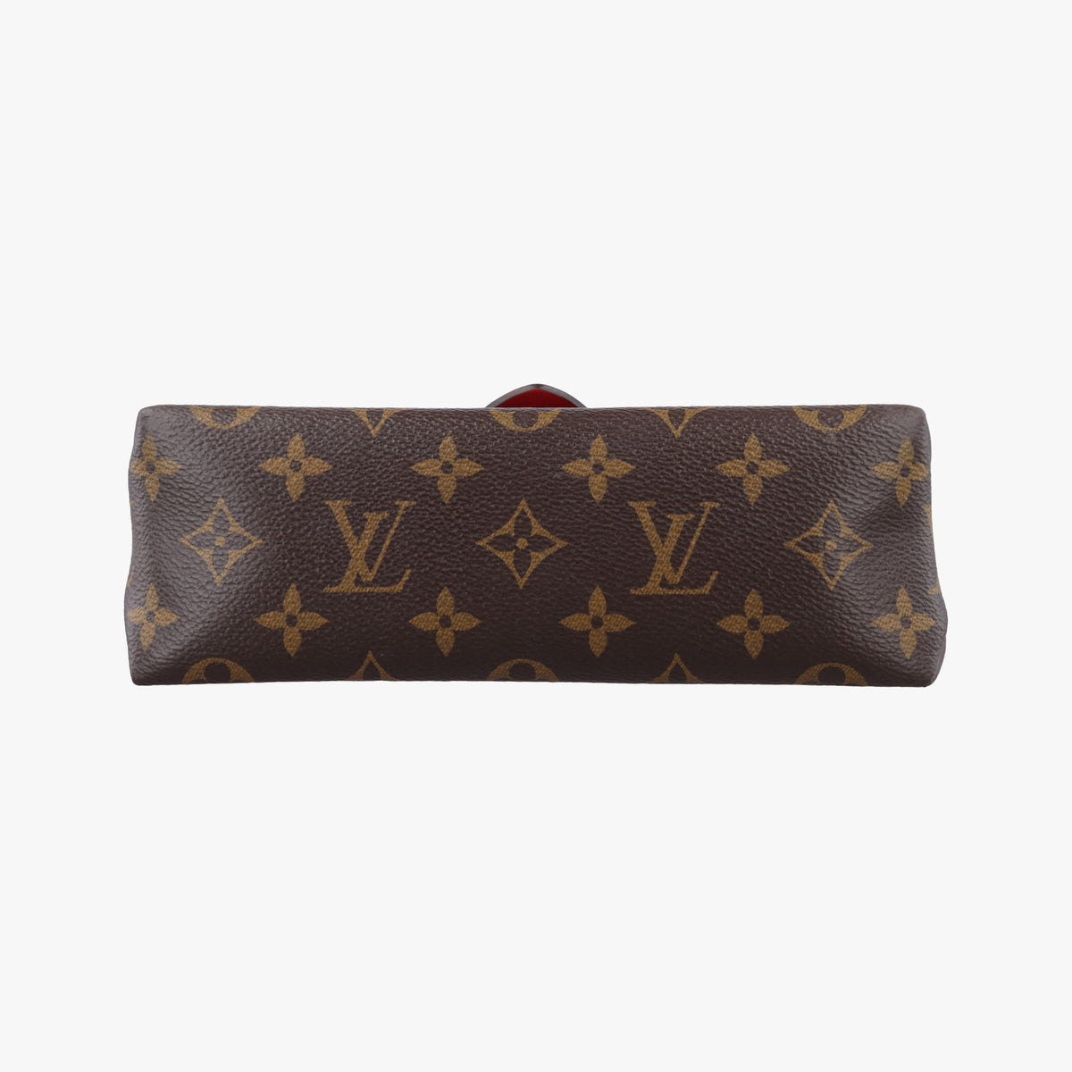 Pre-owned Louis Vuitton Locky BB Monogram/Brown×Coqulicot Monogram canvas×calf leather M44322 handbag | stylenewstar