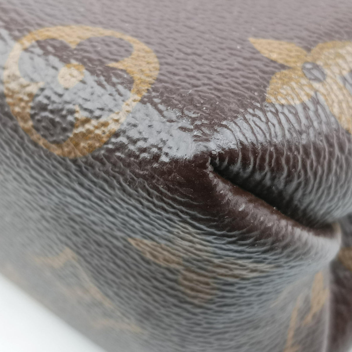 Vintage Louis Vuitton Locky BB Monogram/Brown×Coqulicot Monogram canvas×calf leather M44322 shoulderbag | stylenewstar