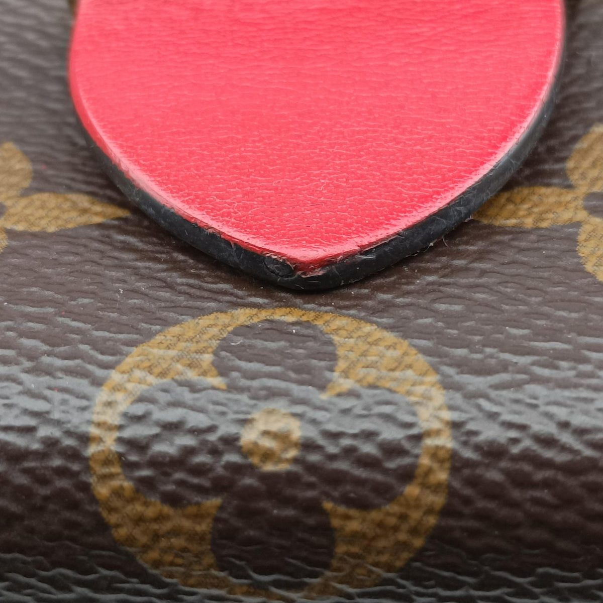 Vintage Louis Vuitton Locky BB Monogram/Brown×Coqulicot Monogram canvas×calf leather M44322 shoulderbag | stylenewstar