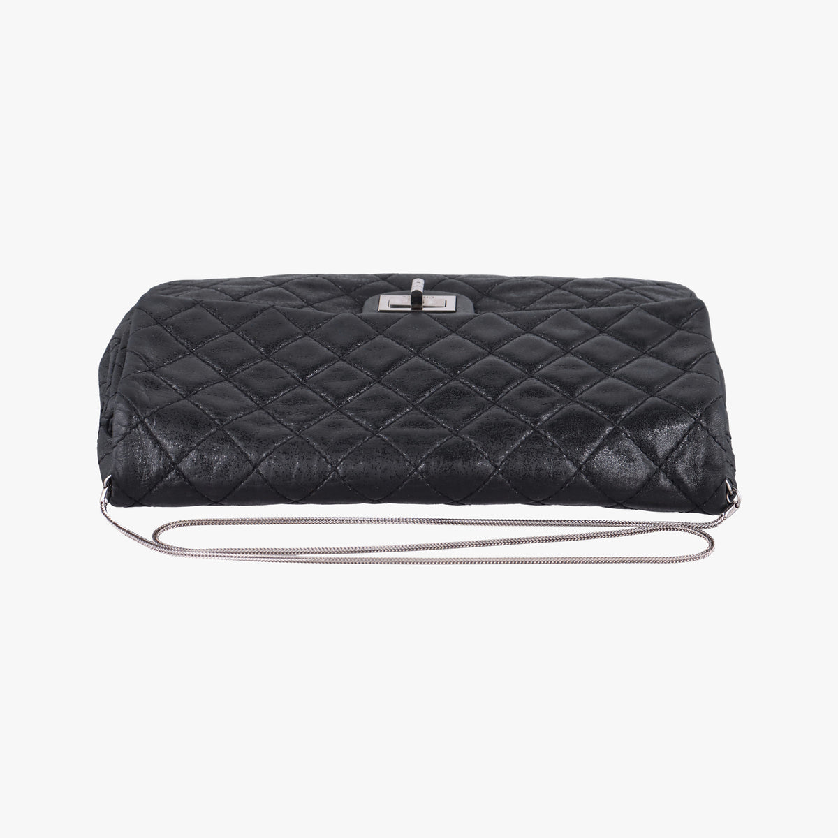 Pre-owned Chanel 2.55 Classic Flap Black Leather A46213 shoulderbag | stylenewstar