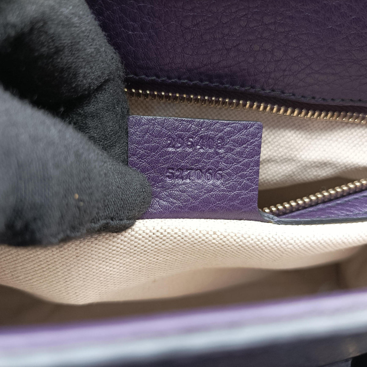 Vintage Gucci Emily Purple Leather 295403 shoulderbag | stylenewstar
