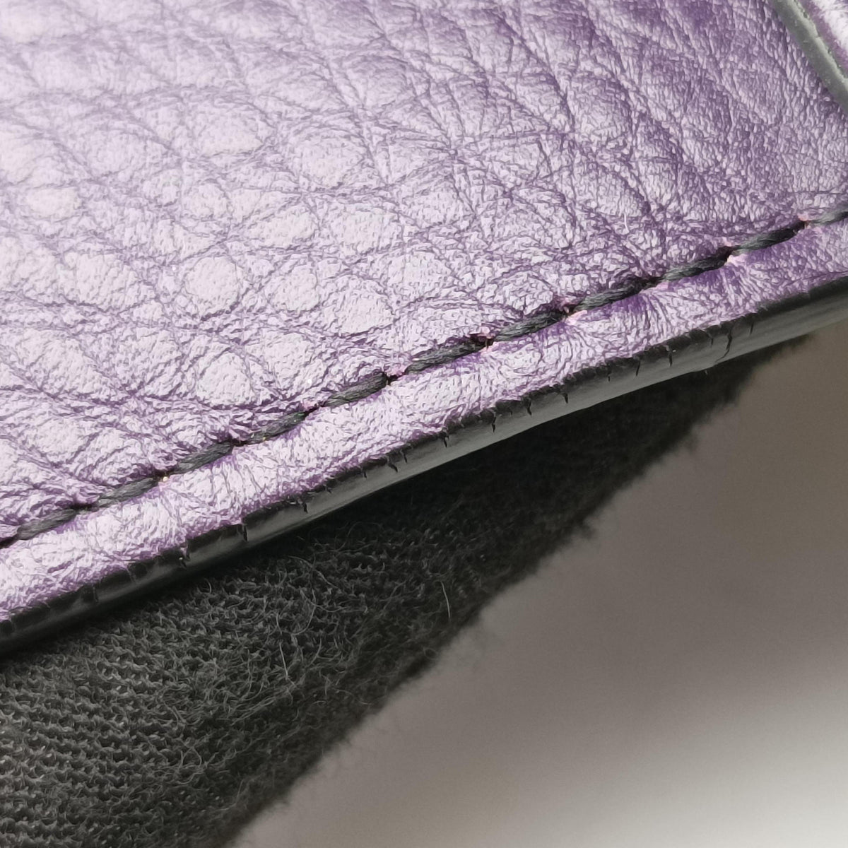 Vintage Gucci Emily Purple Leather 295403 shoulderbag | stylenewstar