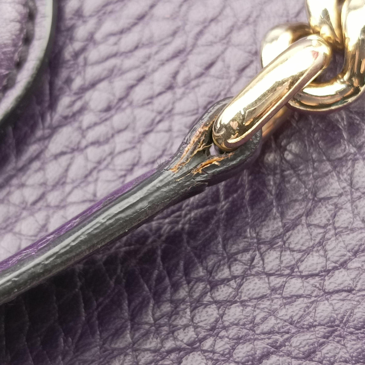 Vintage Gucci Emily Purple Leather 295403 shoulderbag | stylenewstar