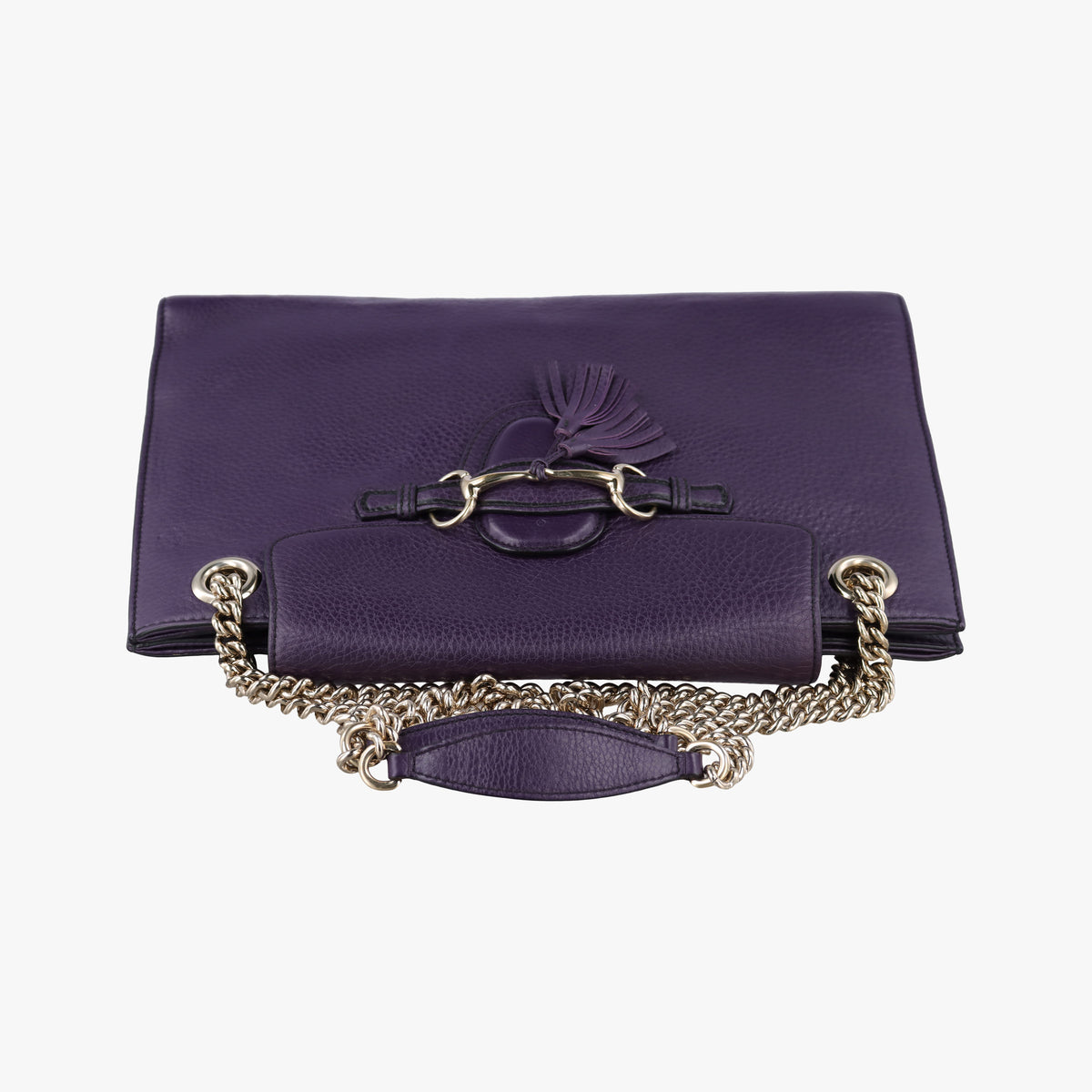 Vintage Gucci Emily Purple Leather 295403 shoulderbag | stylenewstar