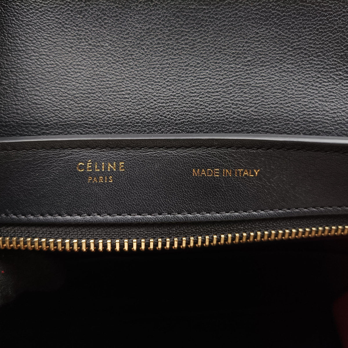 Pre-owned Celine Trapeze Beige×black×pink Suede × leather  shoulderbag | stylenewstar