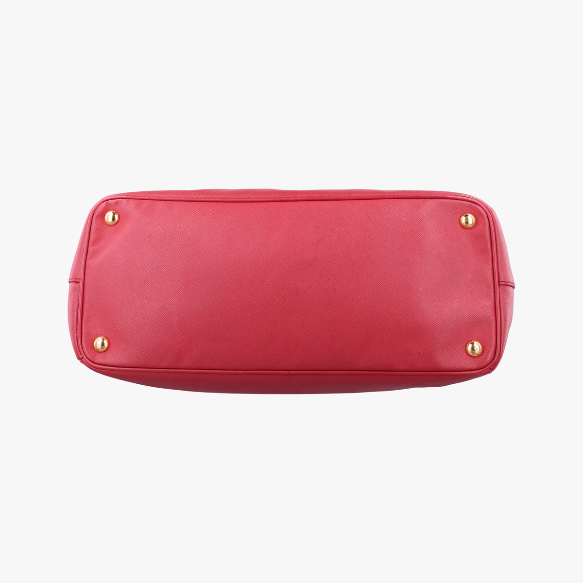 Pre-owned Prada Galleria Red SAFFIANO Leather BN1786 handbag | stylenewstar