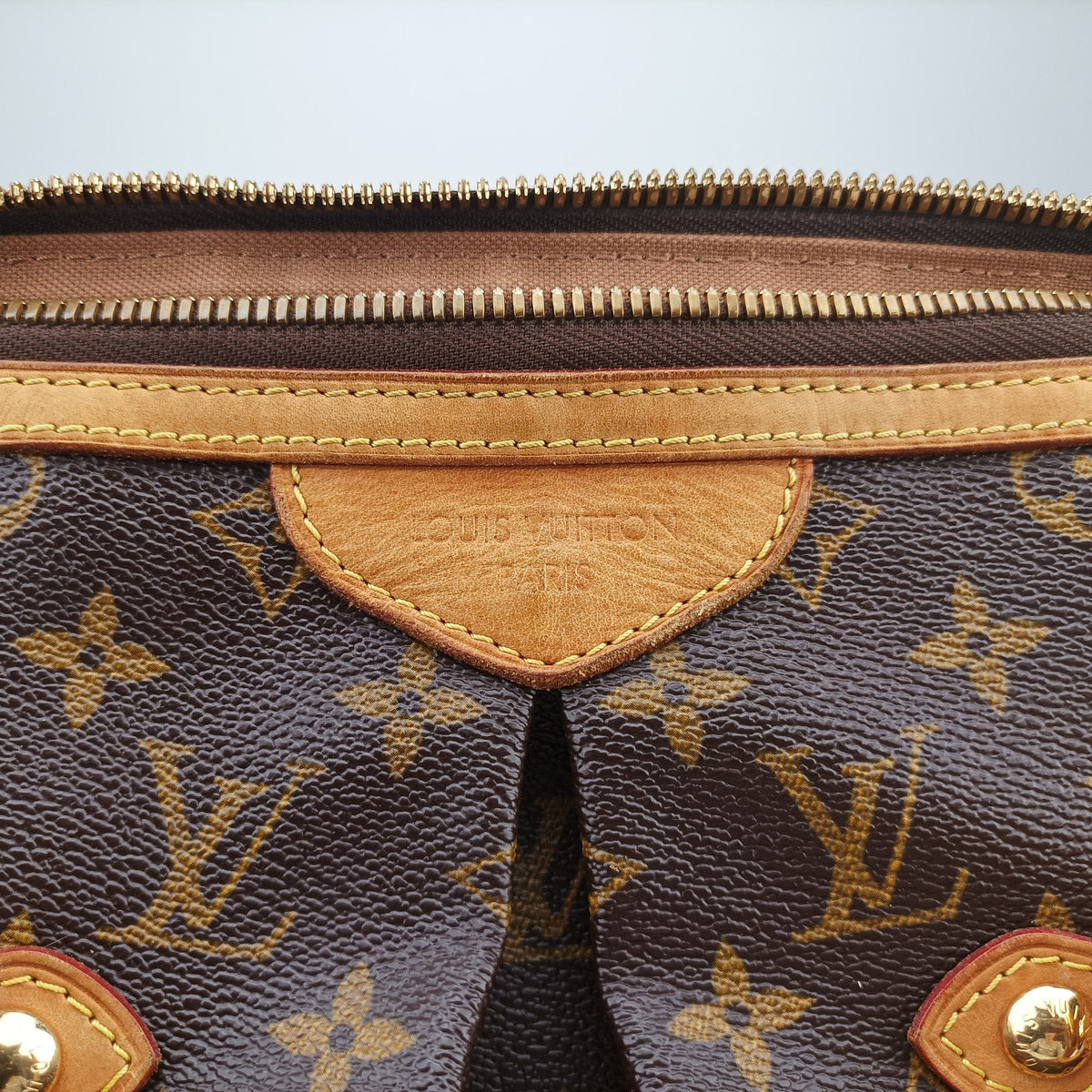 Vintage Louis Vuitton Palermo GM Brown Monogram canvas M40146 handbag | stylenewstar