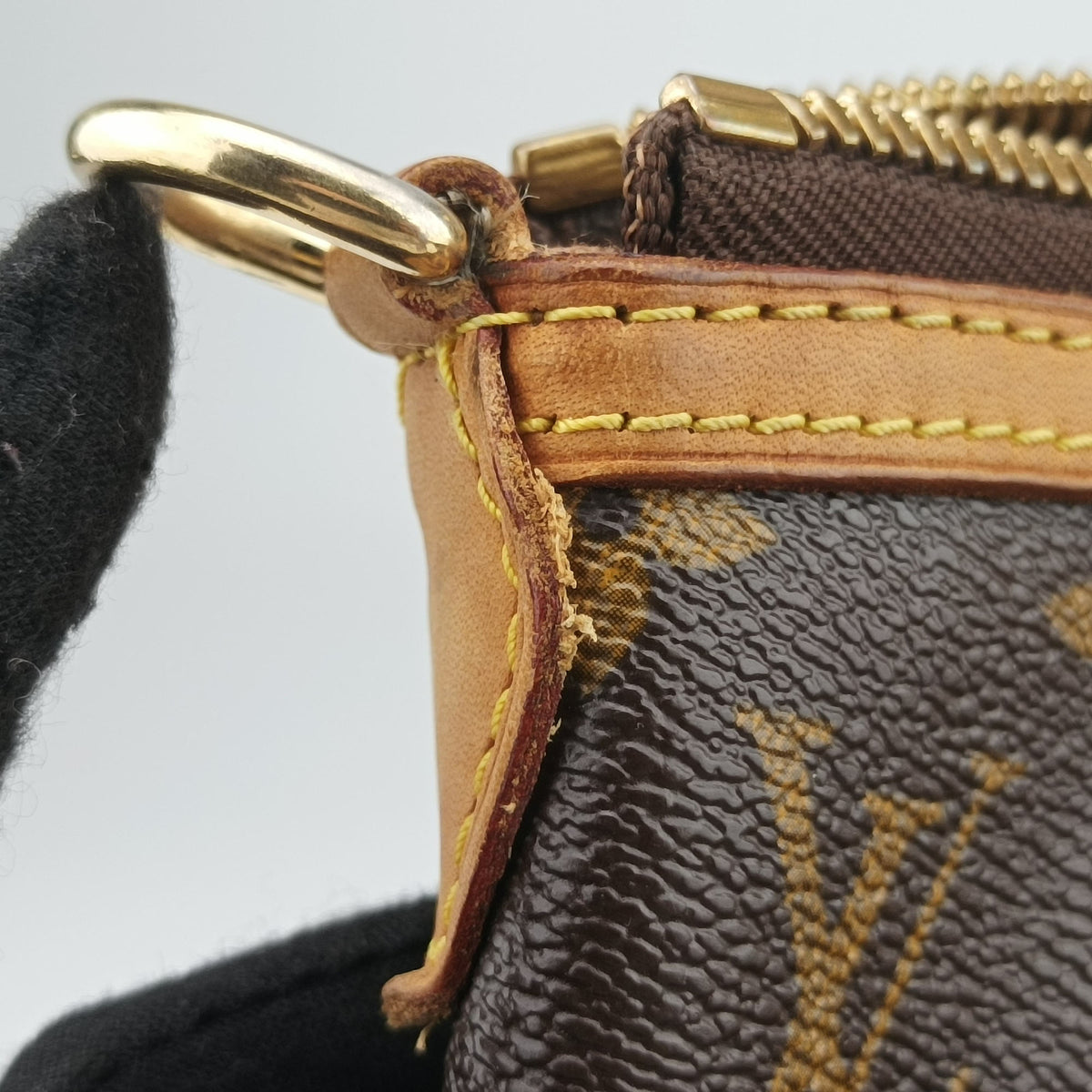 Vintage Louis Vuitton Palermo GM Brown Monogram canvas M40146 handbag | stylenewstar