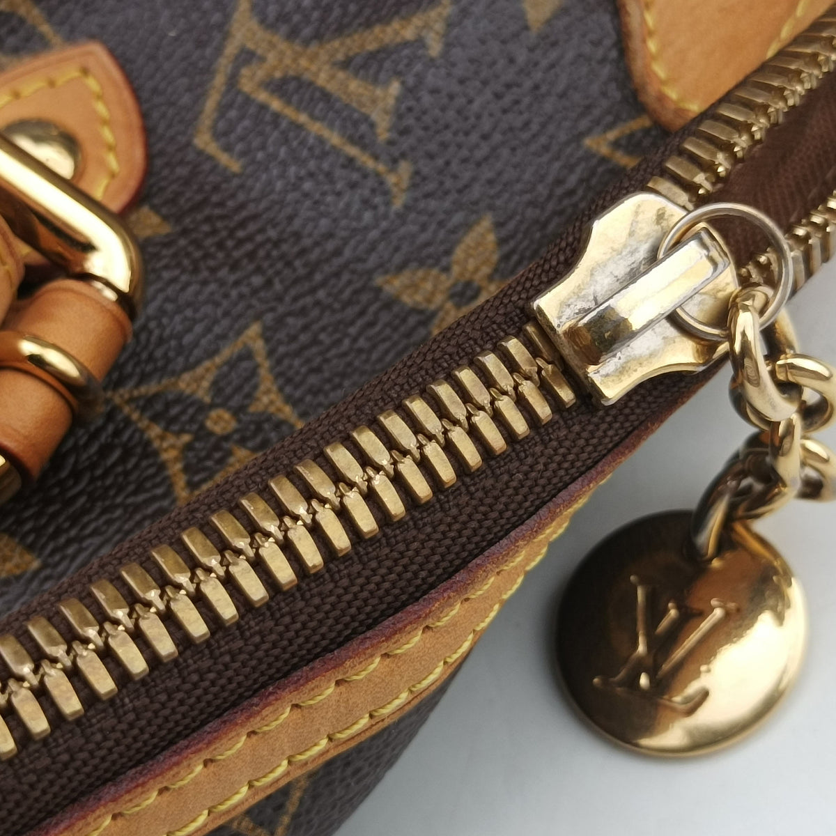 Vintage Louis Vuitton Palermo GM Brown Monogram canvas M40146 handbag | stylenewstar