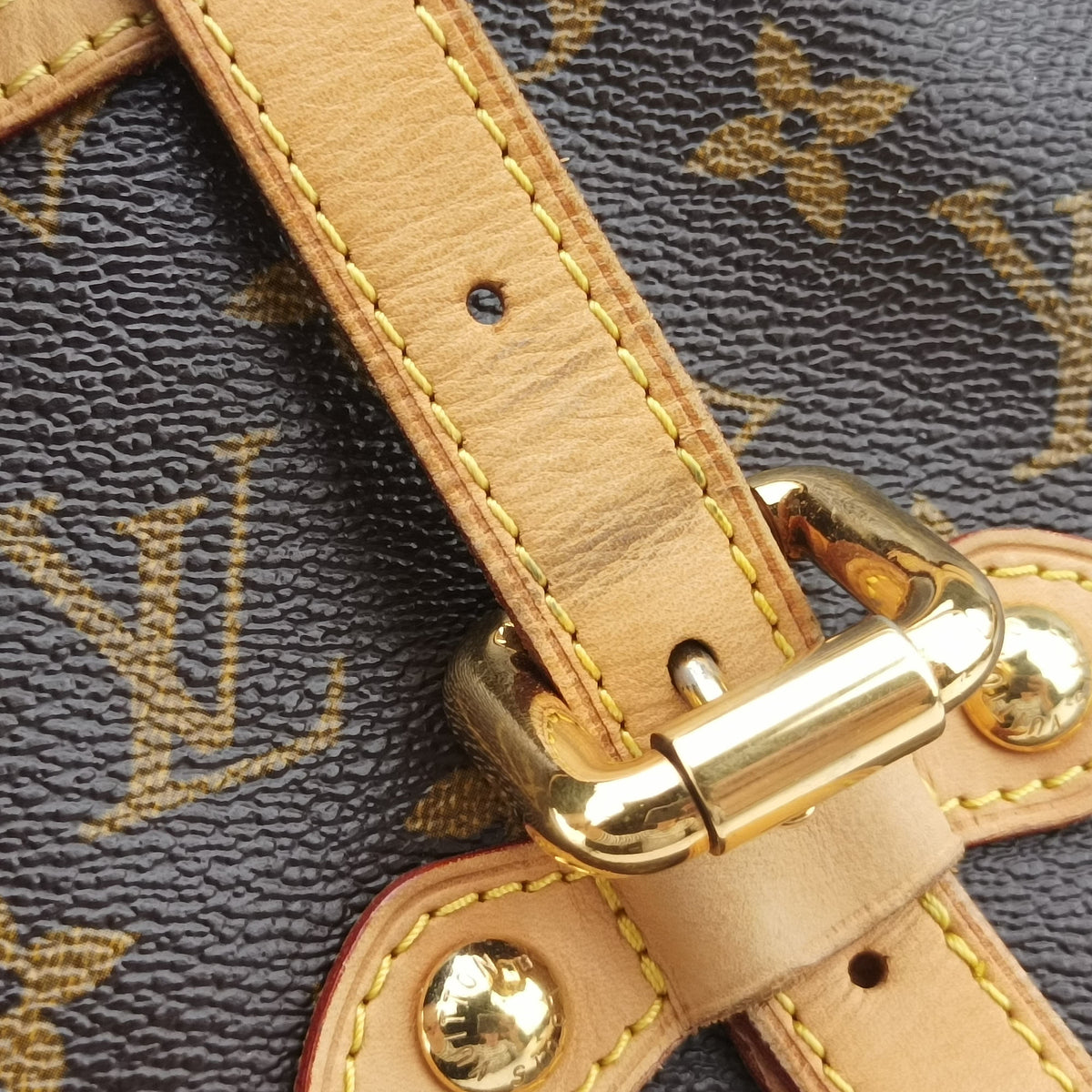Vintage Louis Vuitton Palermo GM Brown Monogram canvas M40146 handbag | stylenewstar