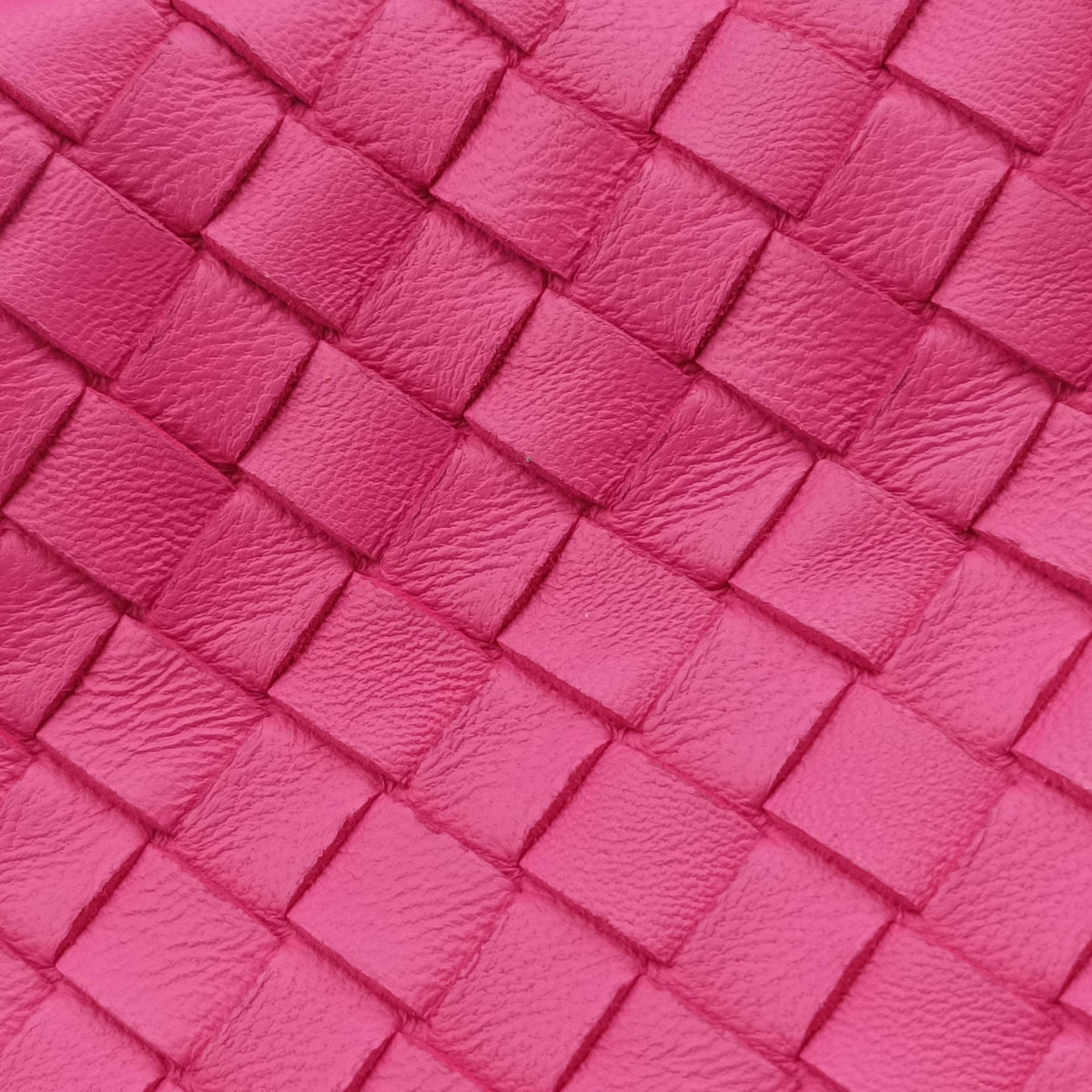 Pre-owned Bottega Veneta Intrecciato Rose lambskin  handbag | stylenewstar