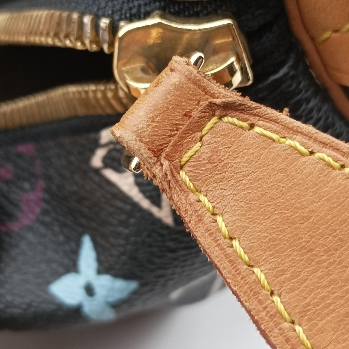 Secondhand Louis Vuitton Keepall 45 noir Monogram Multicolor M92640 handbag | stylenewstar