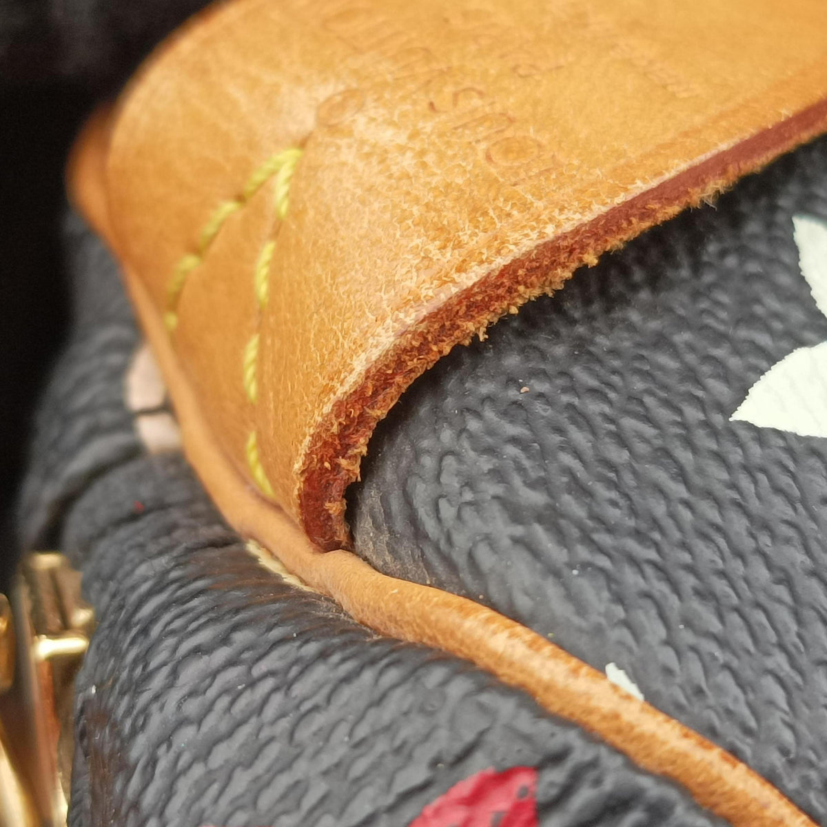 Secondhand Louis Vuitton Keepall 45 noir Monogram Multicolor M92640 handbag | stylenewstar