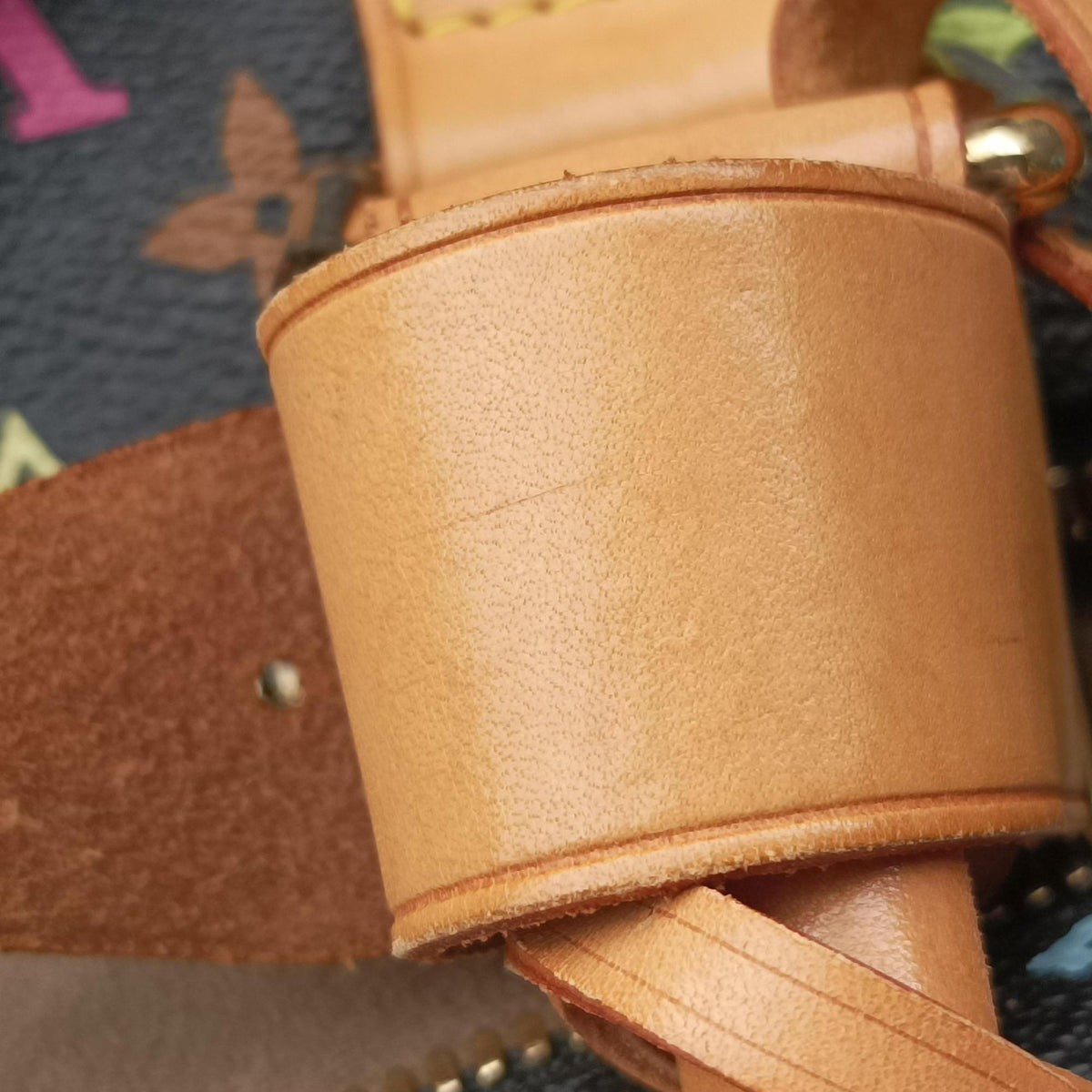 Secondhand Louis Vuitton Keepall 45 noir Monogram Multicolor M92640 handbag | stylenewstar