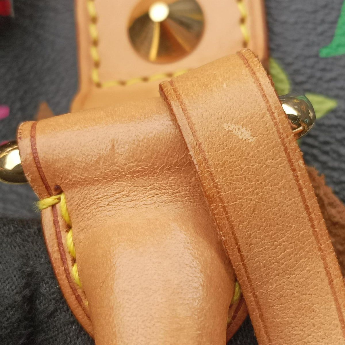 Secondhand Louis Vuitton Keepall 45 noir Monogram Multicolor M92640 handbag | stylenewstar