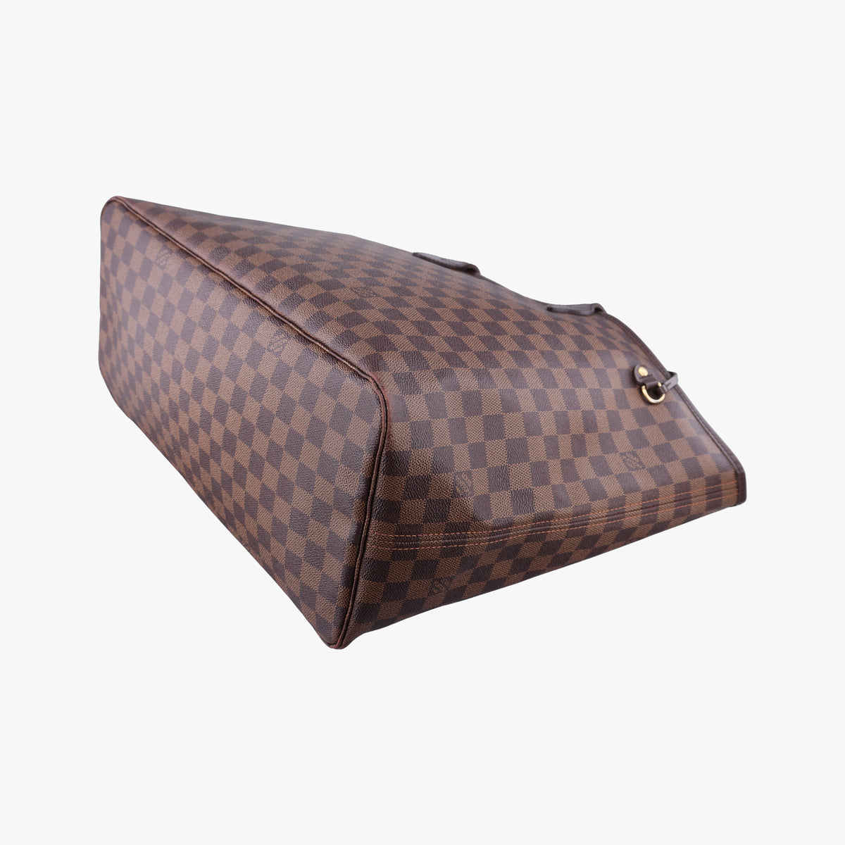 Pre-owned Louis Vuitton NEVERFULL　GM EBENE Damier　Canvas N51106 handbag | stylenewstar