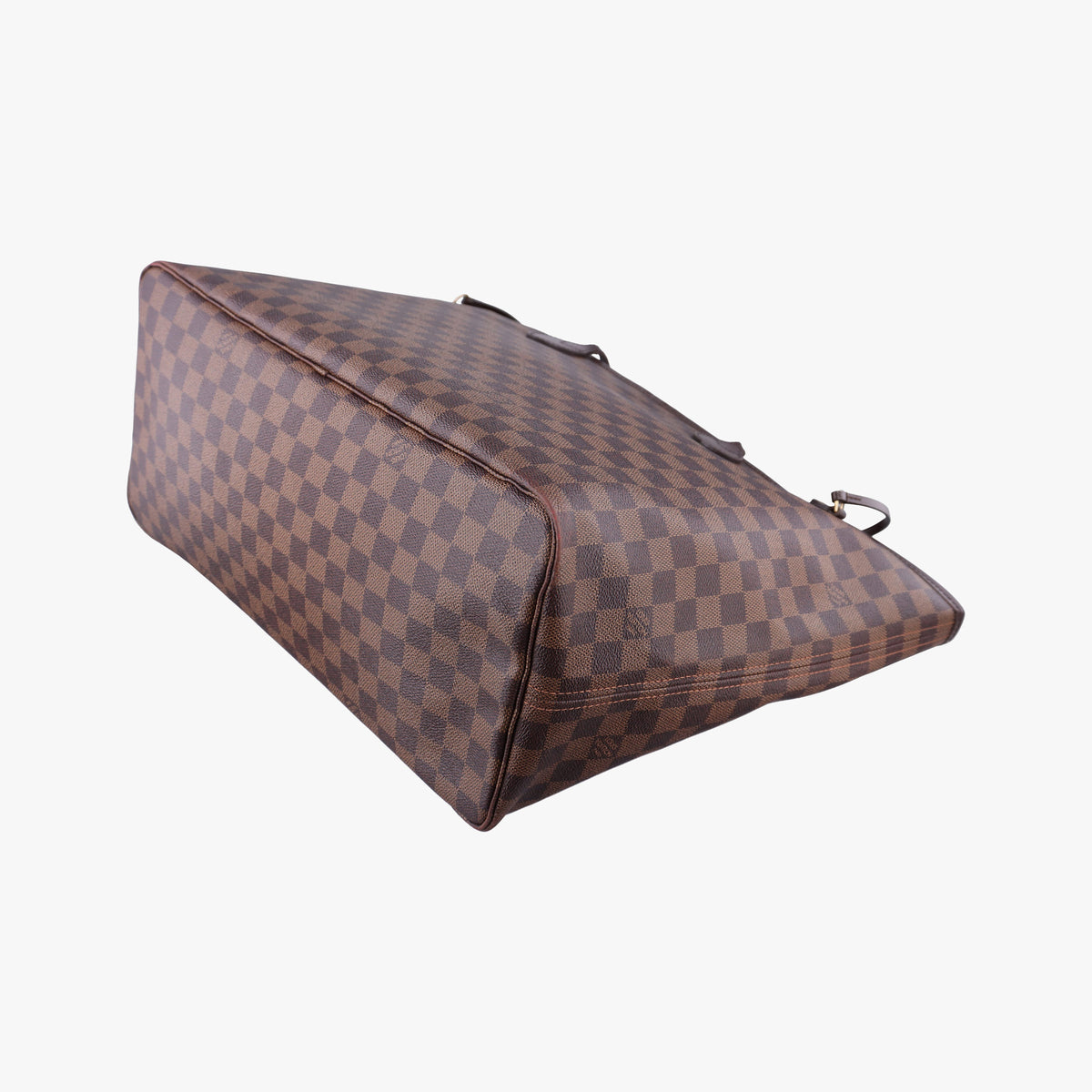Pre-owned Louis Vuitton NEVERFULL　GM EBENE Damier　Canvas N51106 handbag | stylenewstar