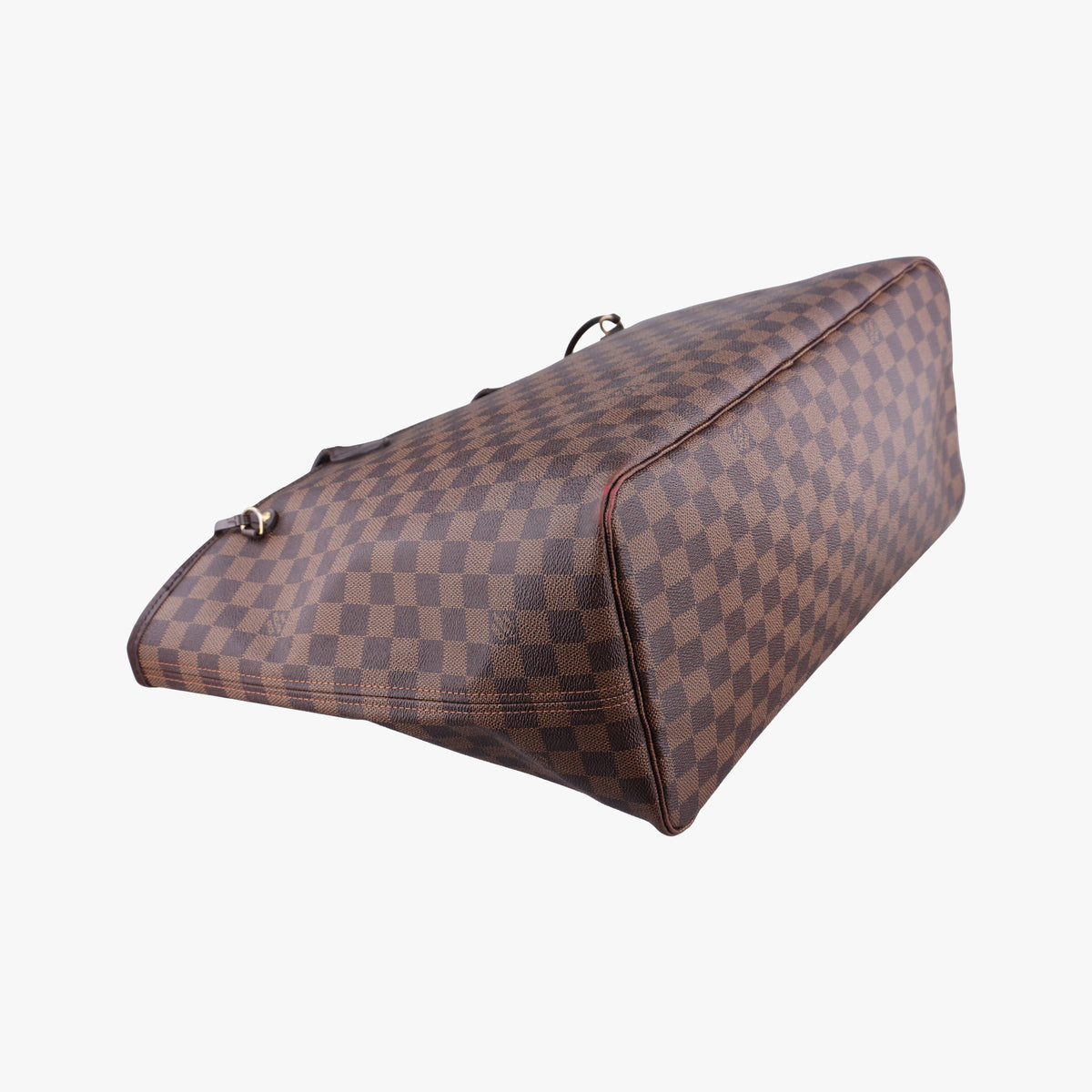 Pre-owned Louis Vuitton NEVERFULL　GM EBENE Damier　Canvas N51106 handbag | stylenewstar