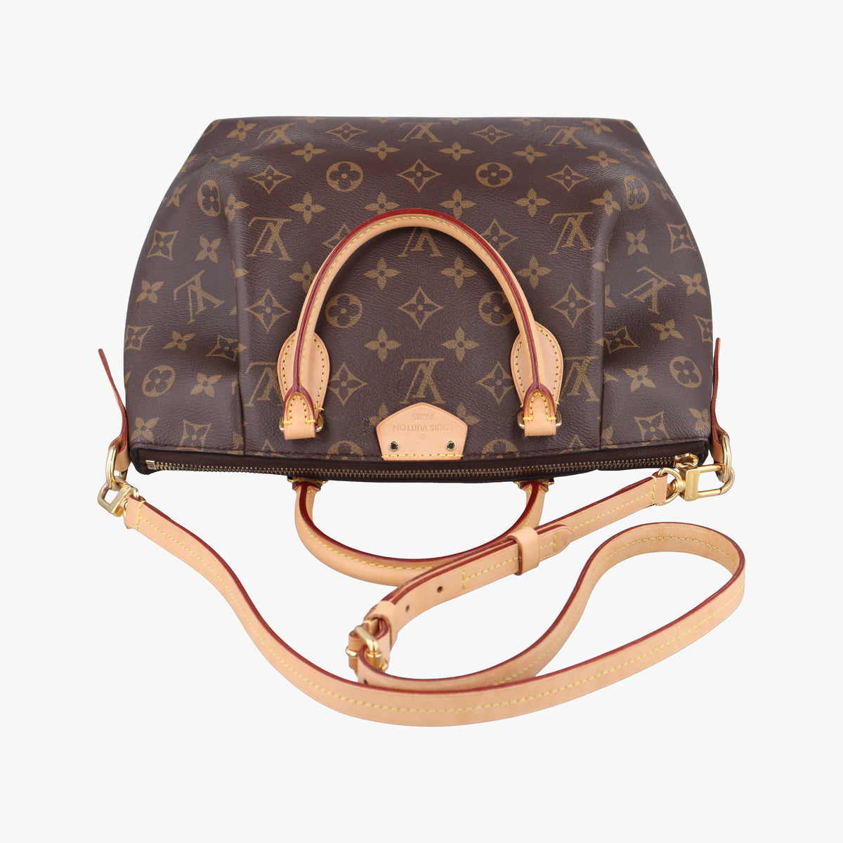 Pre-owned Louis Vuitton TURENNE PM Brown Monogram Canvas M48813 shoulderbag | stylenewstar