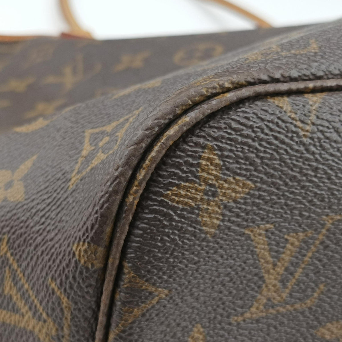 Pre-owned Louis Vuitton NEVERFULLMM Brown Monogram Canvas M40156 handbag | stylenewstar