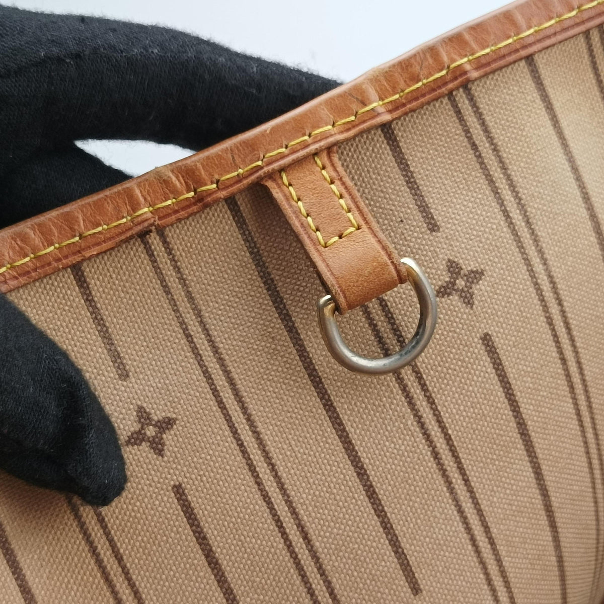 Pre-owned Louis Vuitton NEVERFULLMM Brown Monogram Canvas M40156 handbag | stylenewstar