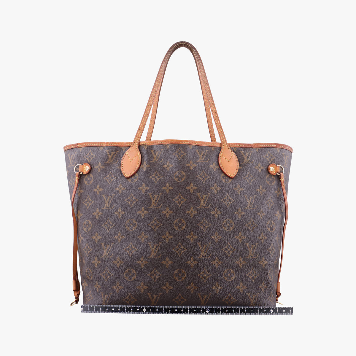 Pre-owned Louis Vuitton NEVERFULLMM Brown Monogram Canvas M40156 handbag | stylenewstar