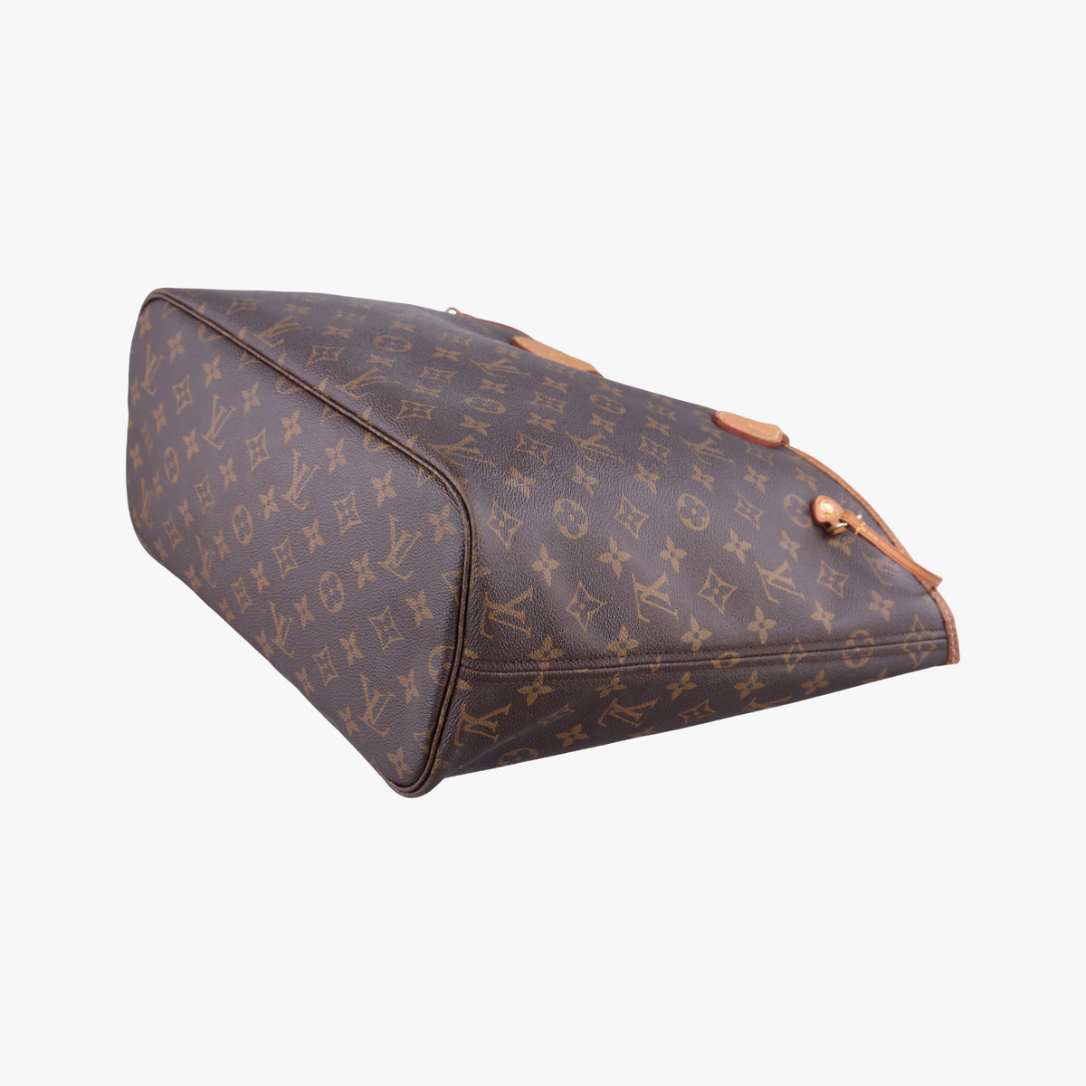 Pre-owned Louis Vuitton NEVERFULLMM Brown Monogram Canvas M40156 handbag | stylenewstar