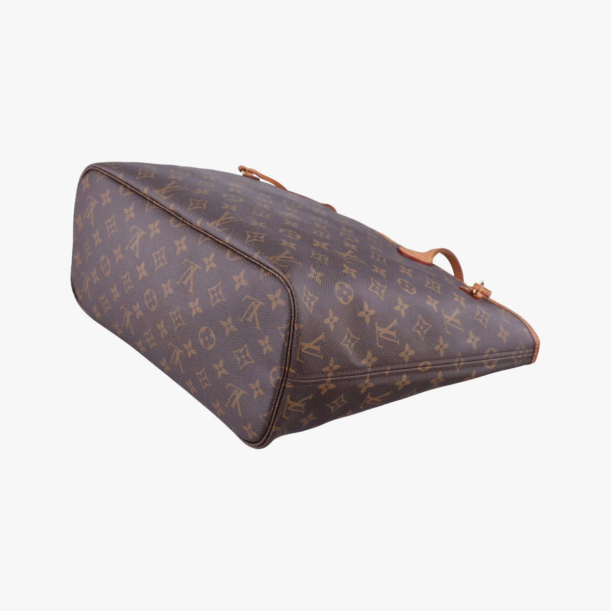 Pre-owned Louis Vuitton NEVERFULLMM Brown Monogram Canvas M40156 handbag | stylenewstar