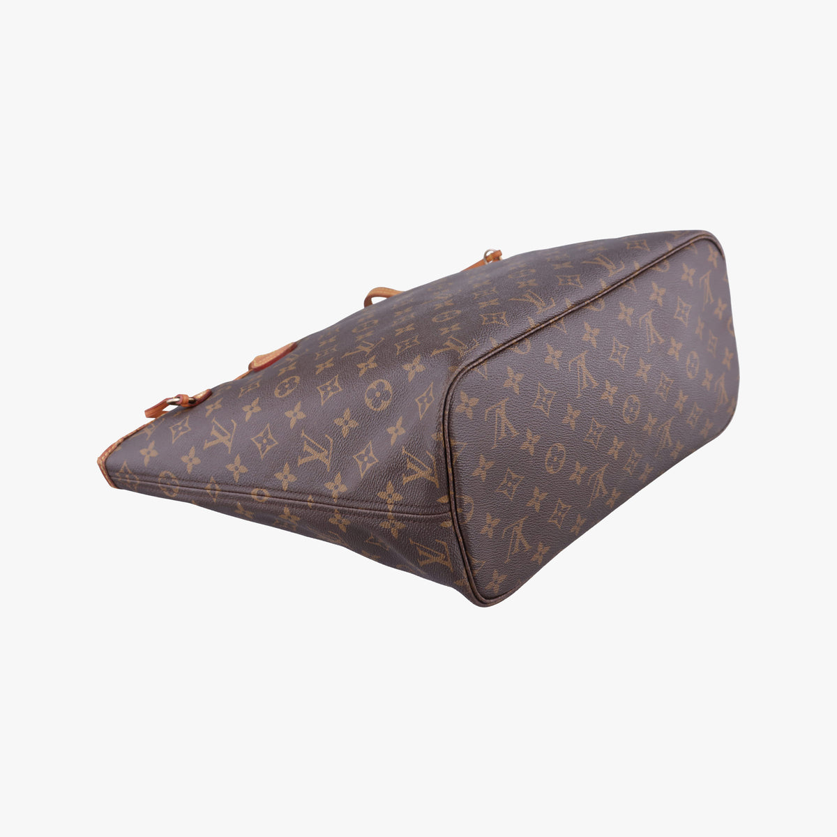 Pre-owned Louis Vuitton NEVERFULLMM Brown Monogram Canvas M40156 handbag | stylenewstar