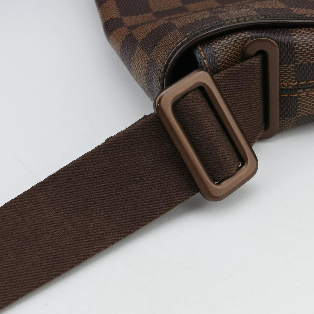 Pre-owned Louis Vuitton BROOKLYN PM EBENE Damier Canvas N51210 shoulderbag | stylenewstar