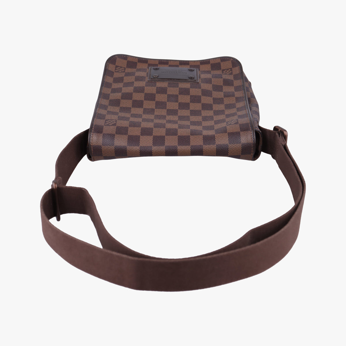 Pre-owned Louis Vuitton BROOKLYN PM EBENE Damier Canvas N51210 shoulderbag | stylenewstar