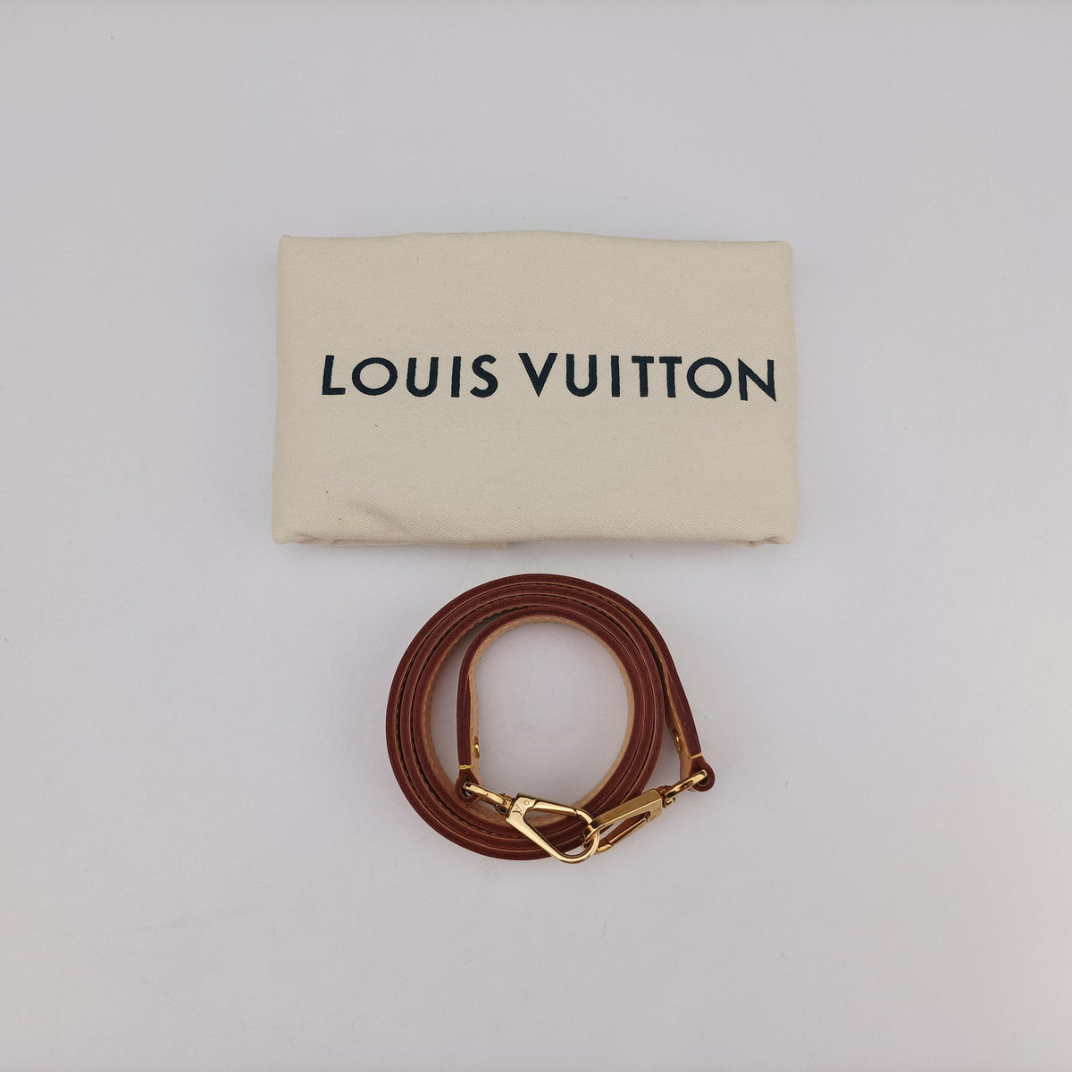 Pre-owned Louis Vuitton DUFFLE brown Monogram Canvas M43587 shoulderbag | stylenewstar