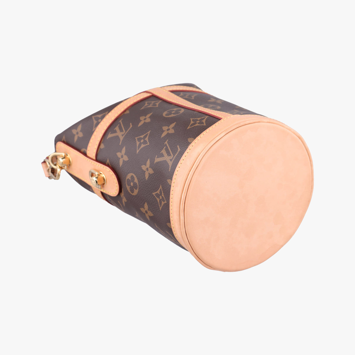 Pre-owned Louis Vuitton DUFFLE brown Monogram Canvas M43587 shoulderbag | stylenewstar